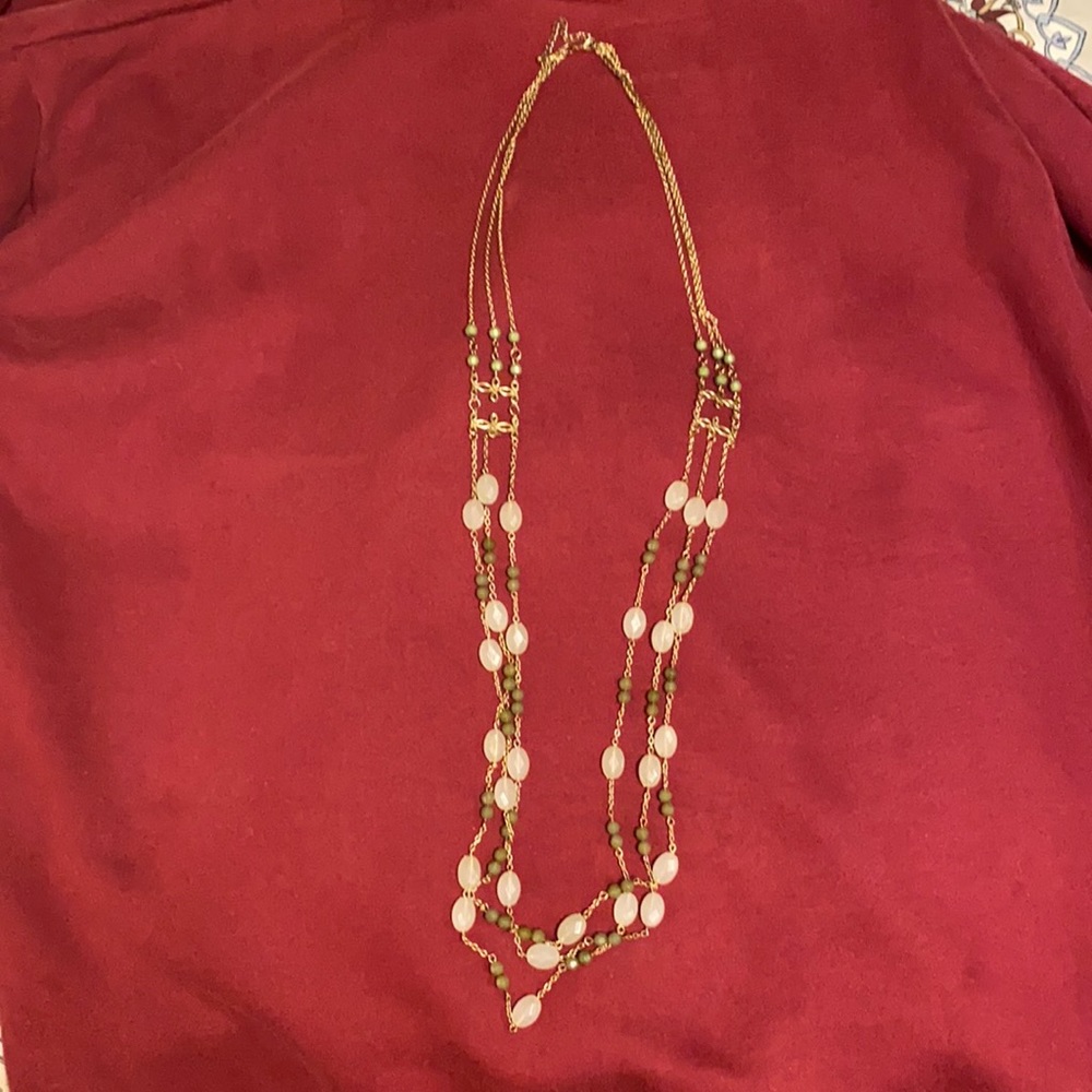 Long fancy necklace